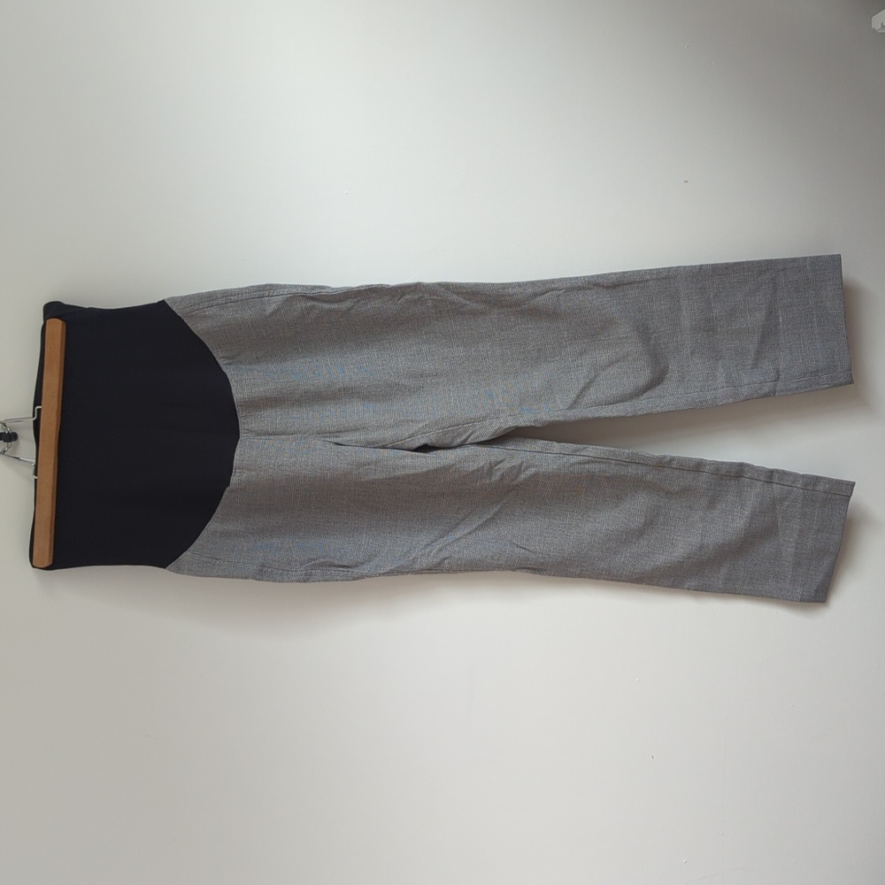 Grey LOFT Petites maternity pants
